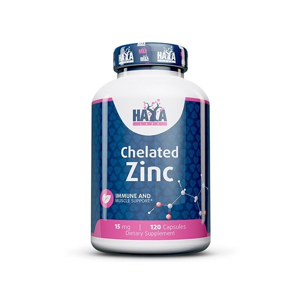 Chelated Zinc 15 mg (Cink helirani) - 120 kapsula