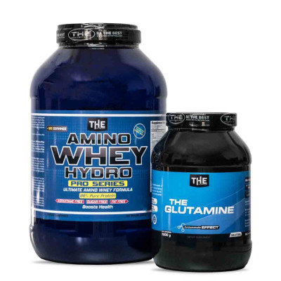 Amino Whey Hydro 3,5KG g+THE Glutamin 1KG/Najbolja cena POST WORKOUT