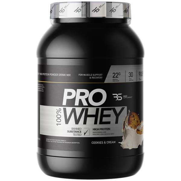 PRO WHEY  / 908GR - BASIC SUPPLEMENTS