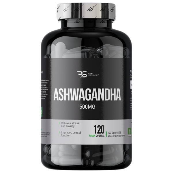 ASHWAGANDHA PRO 120 KAPSULA - BASIC SUPPLEMENTS