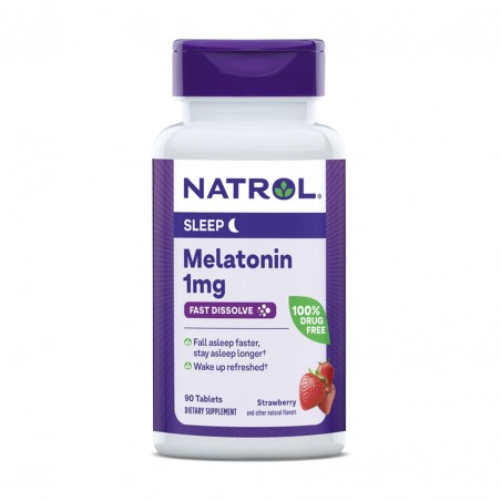 Natrol Melatonin Tablete za Bolji San - 1mg | 90 Kapsula