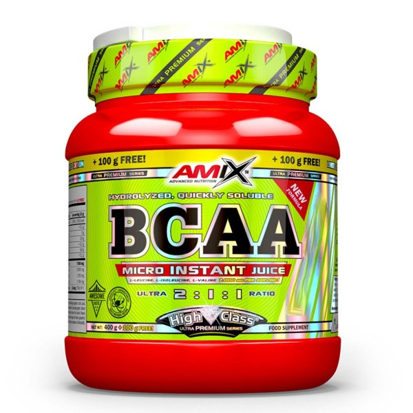 Amix™ BCAA Micro Instant Juice - 500g za Brzu Rastvorljivost i Maksimalnu Absorpciju