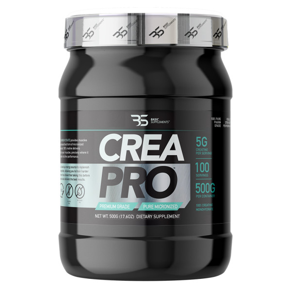 CREA PRO - Kreatin / 500 grama BASIC SUPPLEMENTS