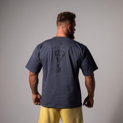 OVERSIZED MAJICE ZA MUŠKARCE – BILDERSKI KROJ, 97% PAMUK, MAKSIMALNA UDOBNOST