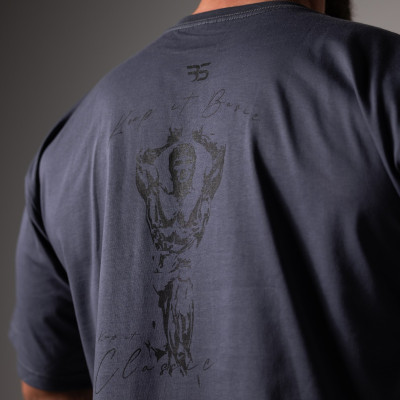 OVERSIZED MAJICE ZA MUŠKARCE – BILDERSKI KROJ, 97% PAMUK, MAKSIMALNA UDOBNOST