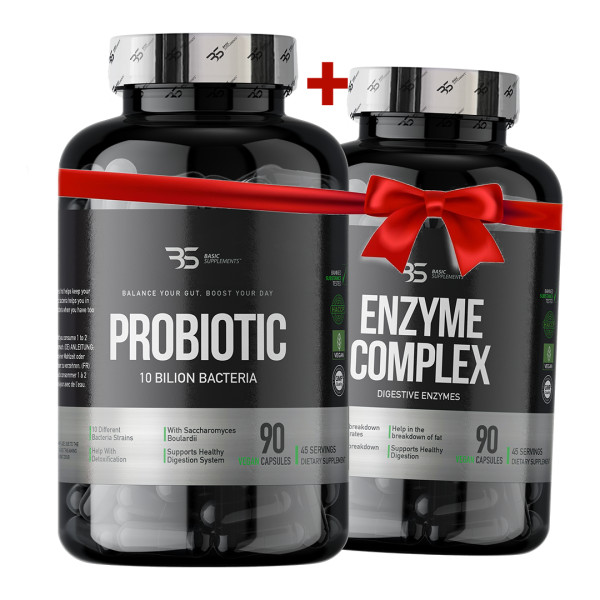 GUT BUNDLE - PROBIOTIC + DIGESTIVE ENZYME®