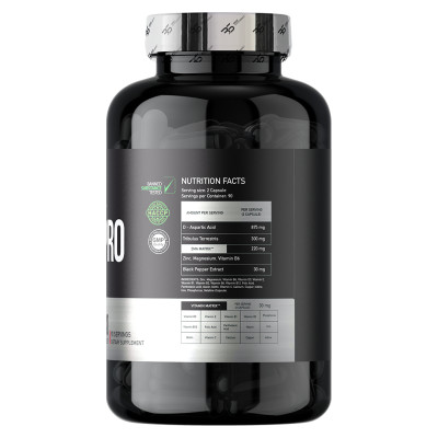 TESTO PRO Vegan - Basic Supplements | Ogistra