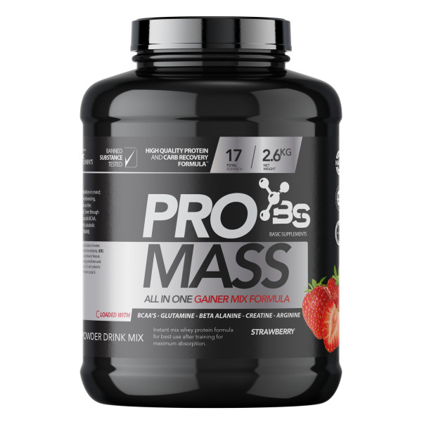 PRO MASS 2600g – Mass Gainer za Povećanje Mišićne Mase