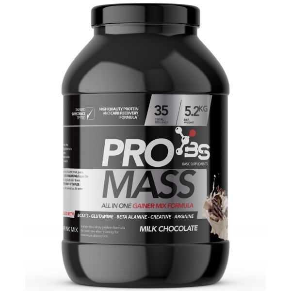 PRO MASS 5200g – Mass Gainer za Povećanje Mišićne Mase