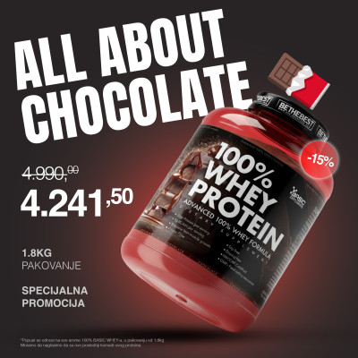 The Basic 100% Whey Protein 1.8kg - Basic Supplements