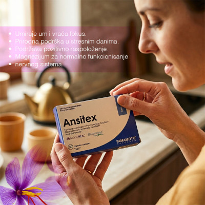 Magnezijum + Melisa i Šafran – Suplement za smirenje i bolji san | YAMAMOTO NUTRITION
