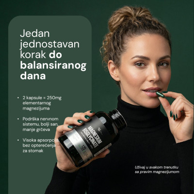 Magnezijum Bisglicinat (Magnesium Bisglycinate) - Basic Supplements