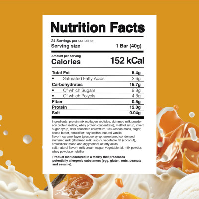 PRO BAR Layered 40g - PROTEINSKA ČOKOLADICA / BASIC SUPPLEMENTS