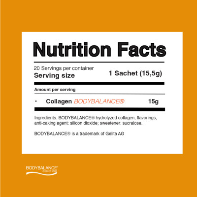 Agelin Bodybalance® – 15 g bioaktivnog kolagena po kesici, 20 kesica