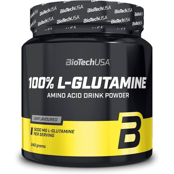 BioTech 100% L-Glutamine 240g