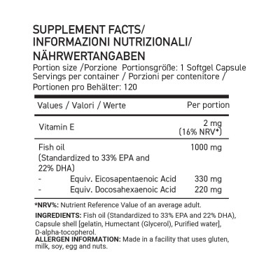 Omega 3 PRO masne kiseline - Basic Supplements